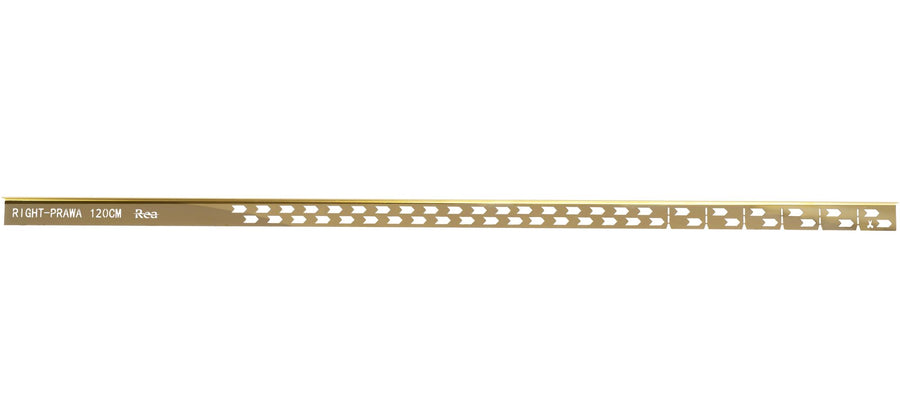 Listwa spadkowa brodzikowa 120cm Złota