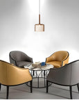 Lampa Sufitowa Wisząca Szklany Klosz APP1698-1CP Amber A  2