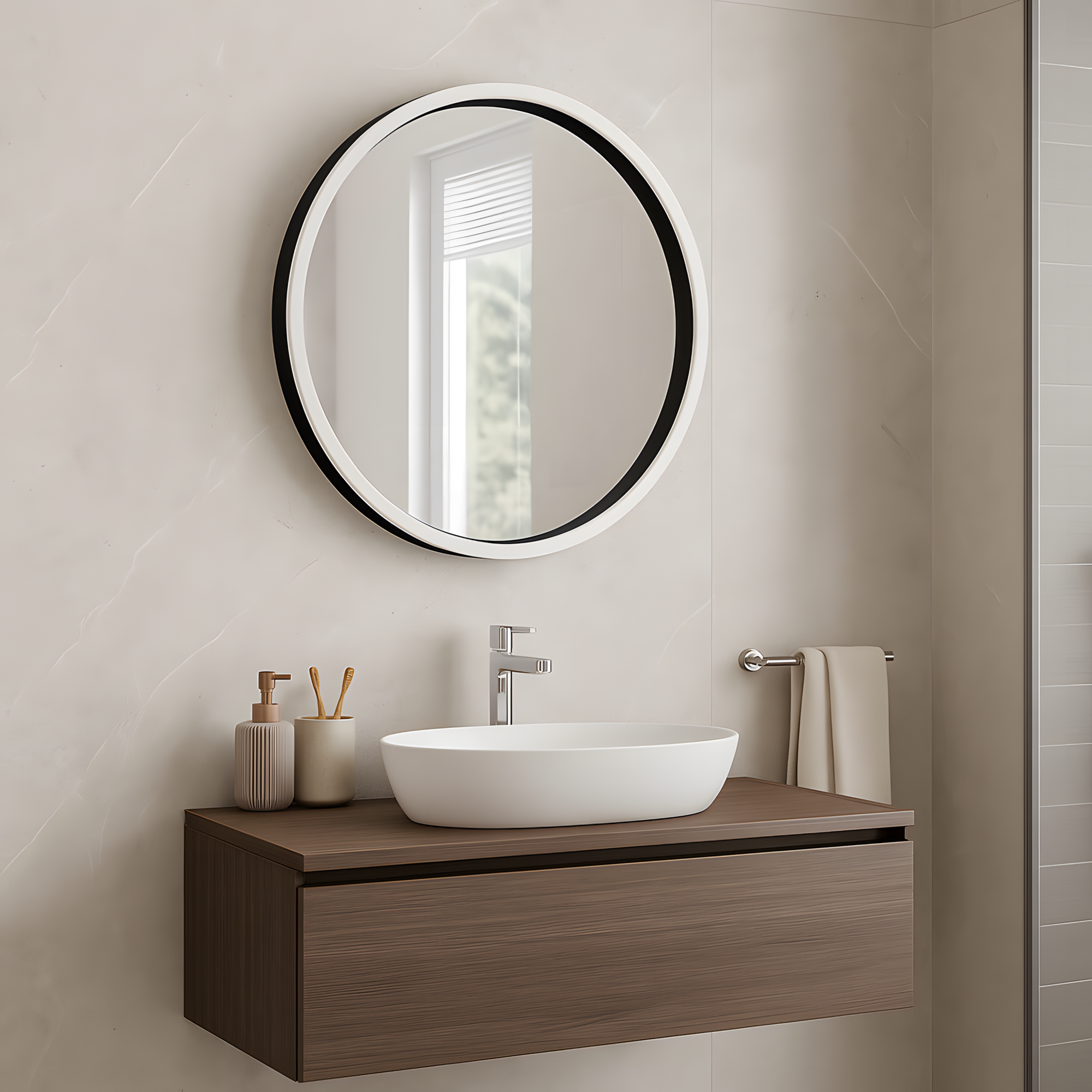 Lustro Ścienne Led 60cm Bl804  5