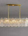 LAMPA KRYSZTAŁOWA WISZĄCA APP1198-4CP ZŁOTA