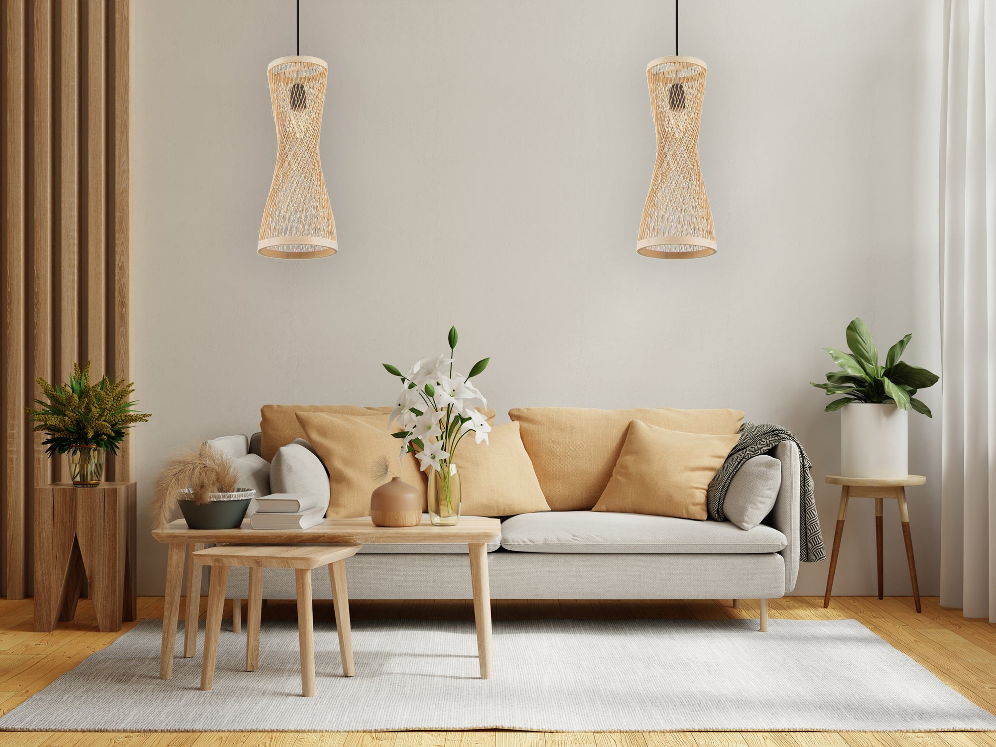 Lampa Sufitowa Wisząca Boho APP1637-1CP  3