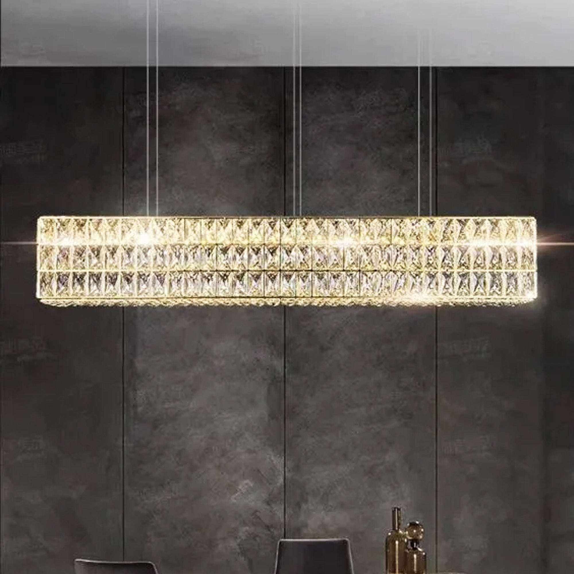 Lampa Sufitowa Wisząca Led App1566-cp Gold  6
