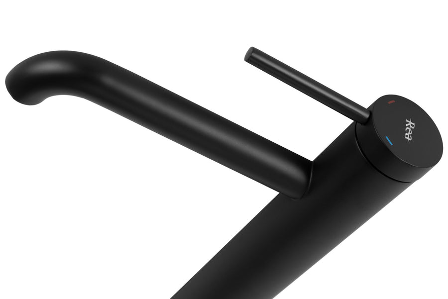 Bateria umywalkowa Rea Spot CZARNA Black Wysoka