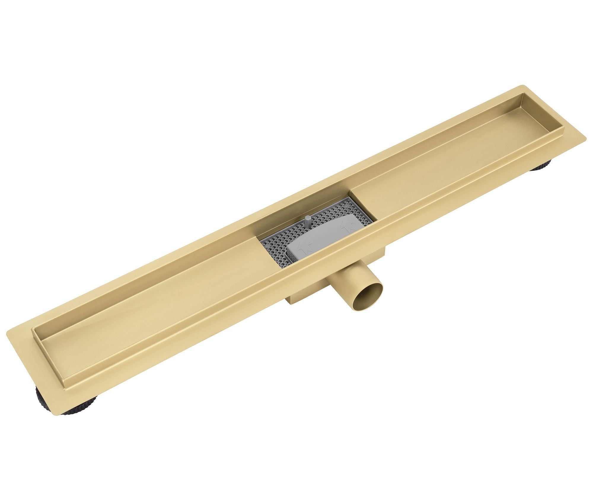 Odpływ Liniowy Rea Neox Złoty Szczotkowany 70  5