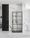 Kabina prysznicowa Rea Concept Black 80x100