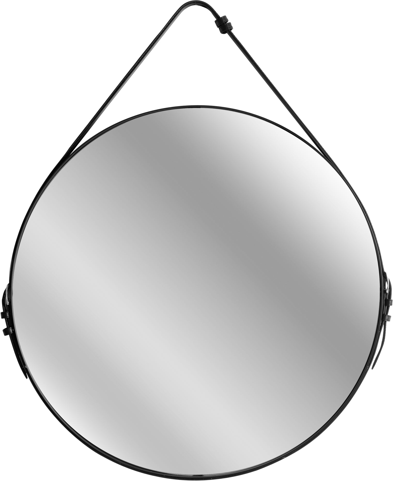Lustro Okrągłe Czarne 60 Cm Tpj-60b  1