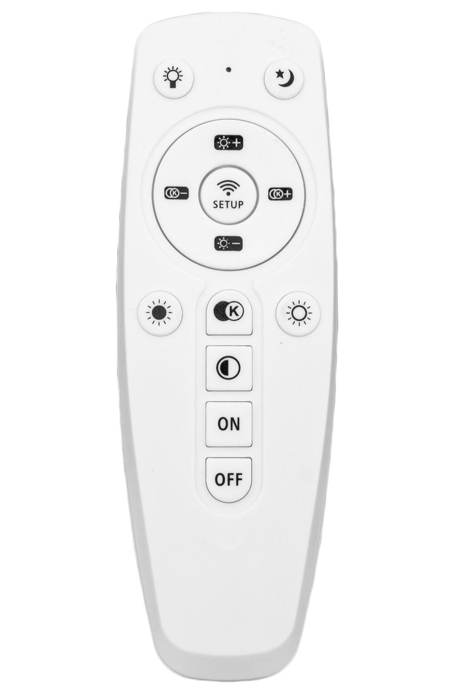 Kryształowa Lampa Sufitowa LED APP1041-CP + pilot