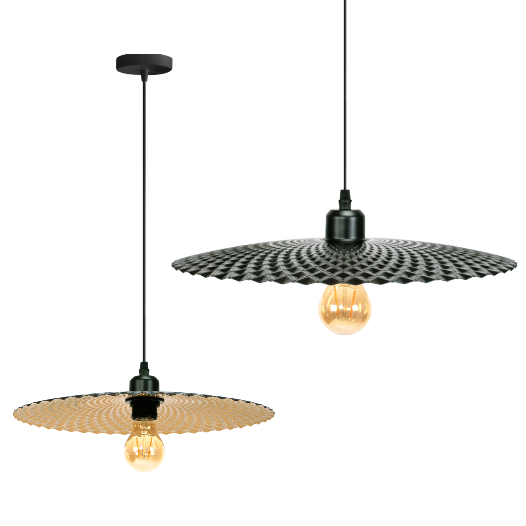 Lampa Wisząca APP1290-1CP Old Gold  1