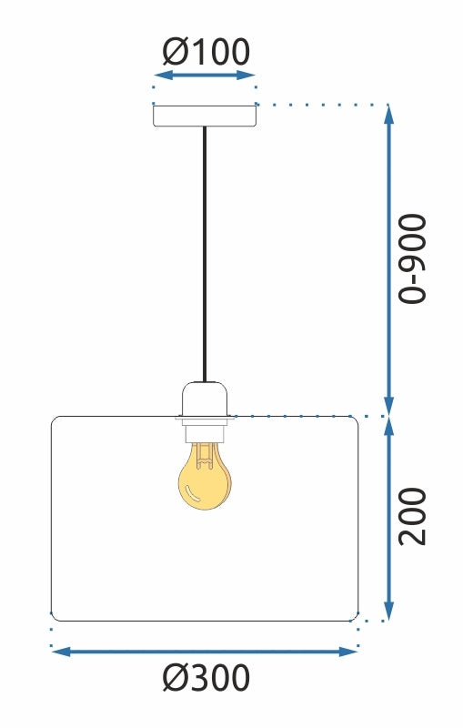 Lampa wisząca APP1015-1CP  8