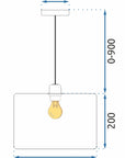 Lampa wisząca APP1015-1CP  8
