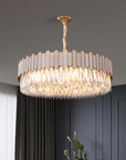 Lampa sufitowa wisząca APP1747-8CP 60 cm Złota  2