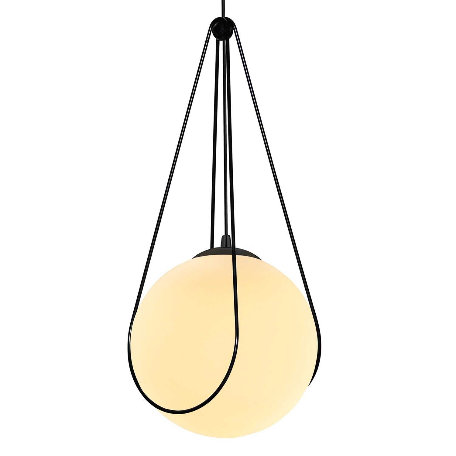 Lampa Sufitowa Wisząca APP1792-1CP 20cm Czarna  6