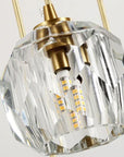 Lampa Sufitowa Kryształ APP588-3CPR Czarna