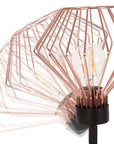 Lampa kinkiet ścienny metalowy loft  APP534-1W Różowe Złoto  4