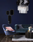 Lampa kryształowa wisząca APP1309-C złota  4