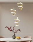 Lampa Wisząca Led G075-3cpr Złota  2