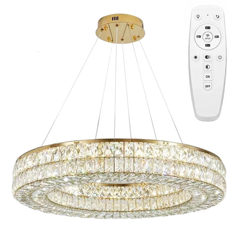 Lampa Sufitowa Wisząca Led App1568-cp Gold 60cm  1
