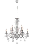 Lampa Sufitowa Wisząca Ebt016-9cp Chrom  7