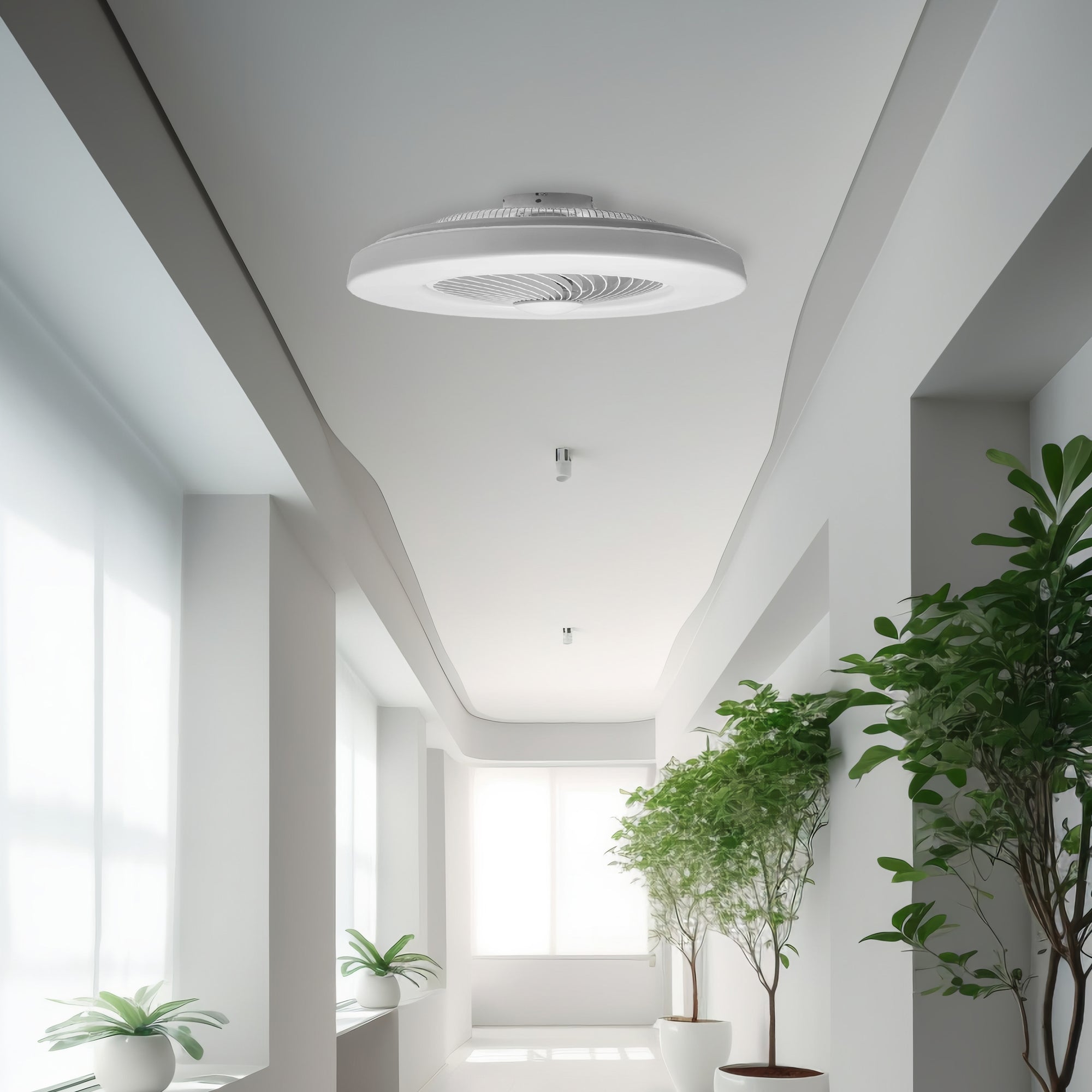 Lampa Z Wiatrakiem App1551-c White  8