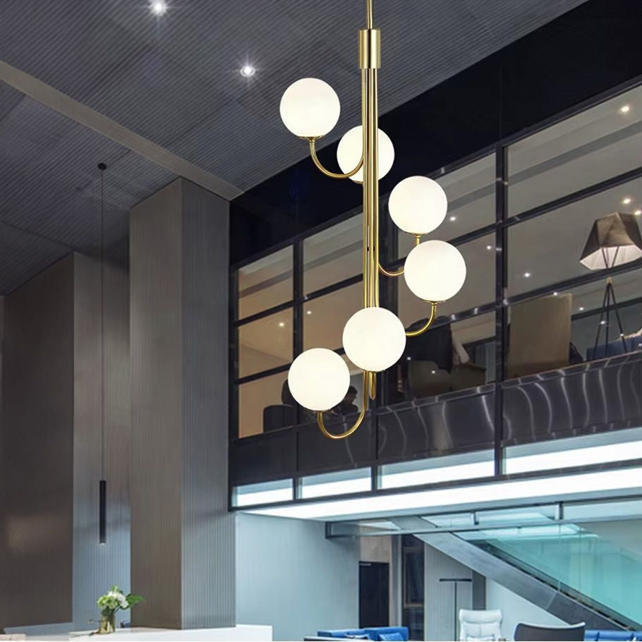 Lampa Sufitowa Wisząca Gold APP1585-6CP  9