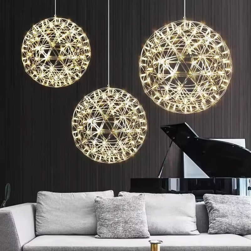 Lampa Sufitowa Wisząca Led App1505-cp Gold  2