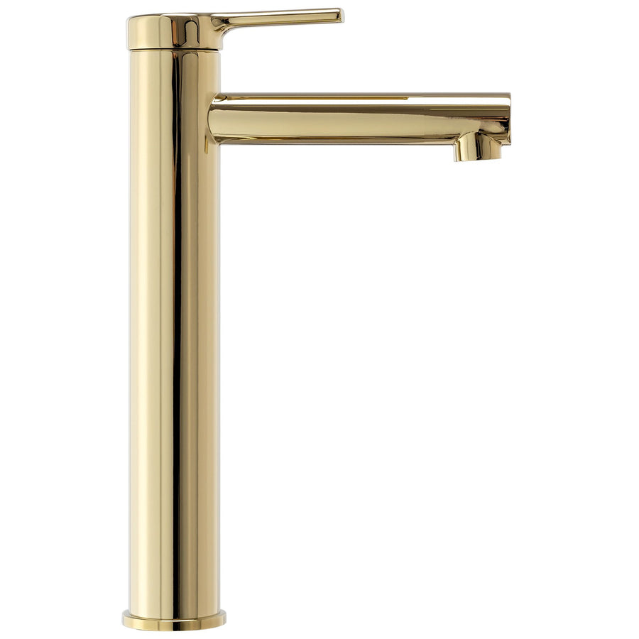 Bateria Umywalkowa REA PIXEL ZŁOTA GOLD Wysoka