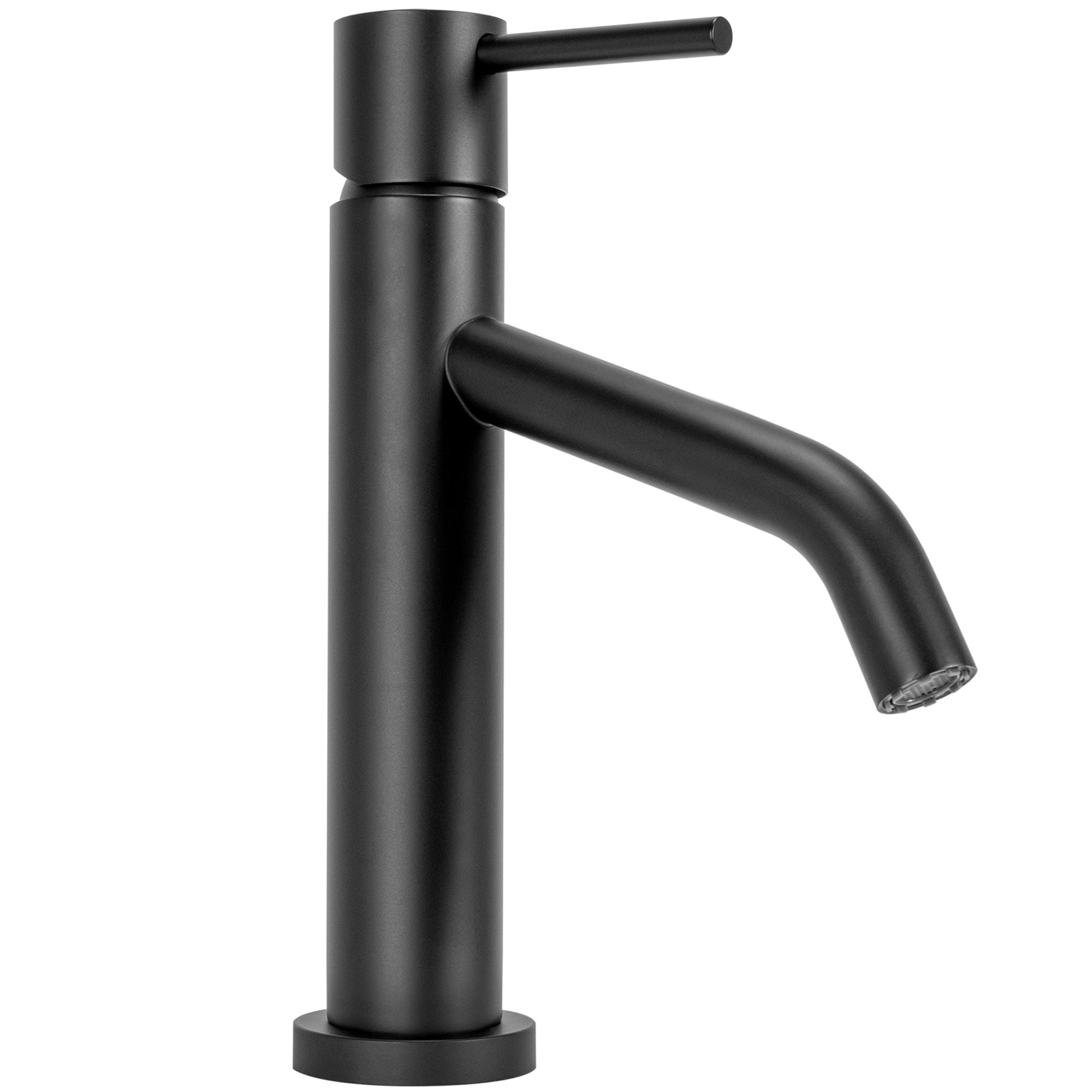 Bateria Umywalkowa REA LEVEL Czarna Niska Black Mat
