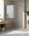 Kabina prysznicowa Walk-In Rea Flexi Transparent / Tytan 120  1
