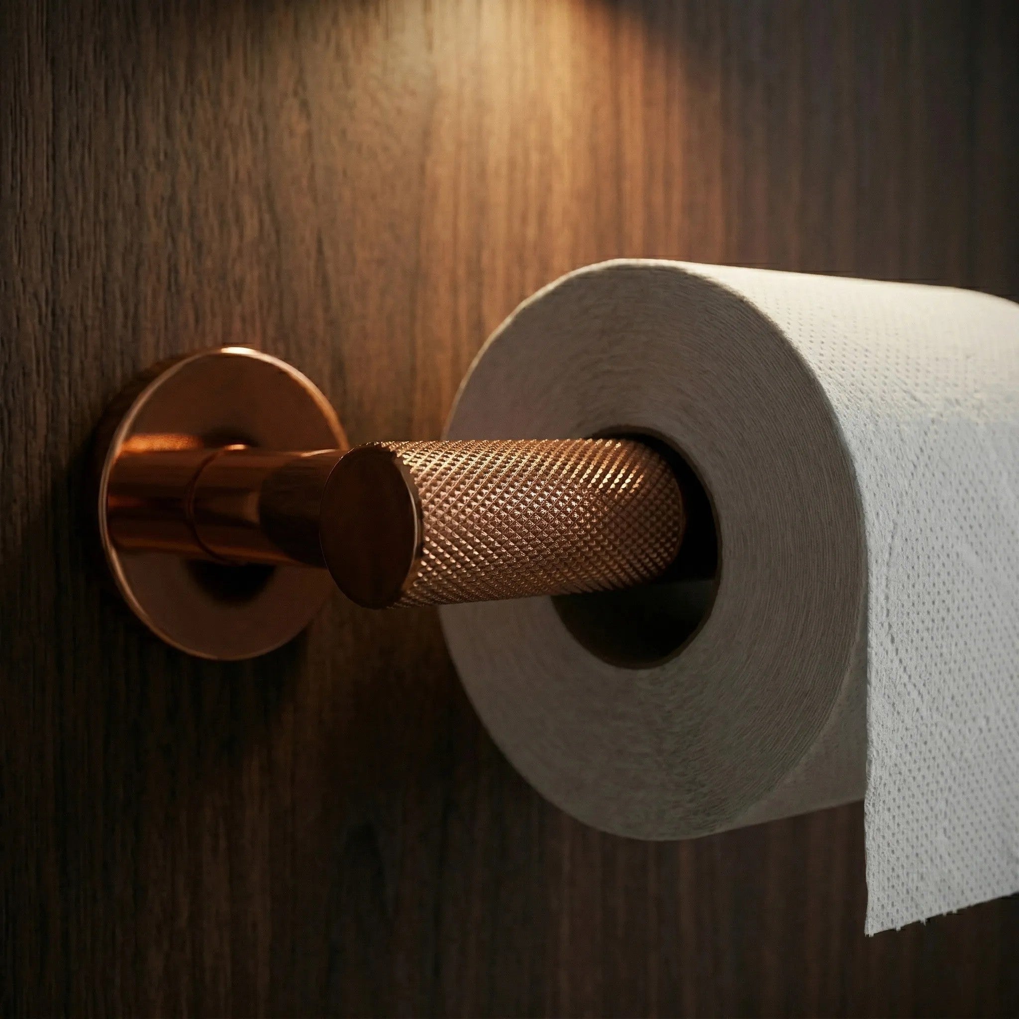 UCHWYT NA PAPIER TOALETOWY 6611 Modern Miedź  3