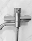 Bateria wannowa Rea Lungo Stripe Nikiel Szczotkowany  3