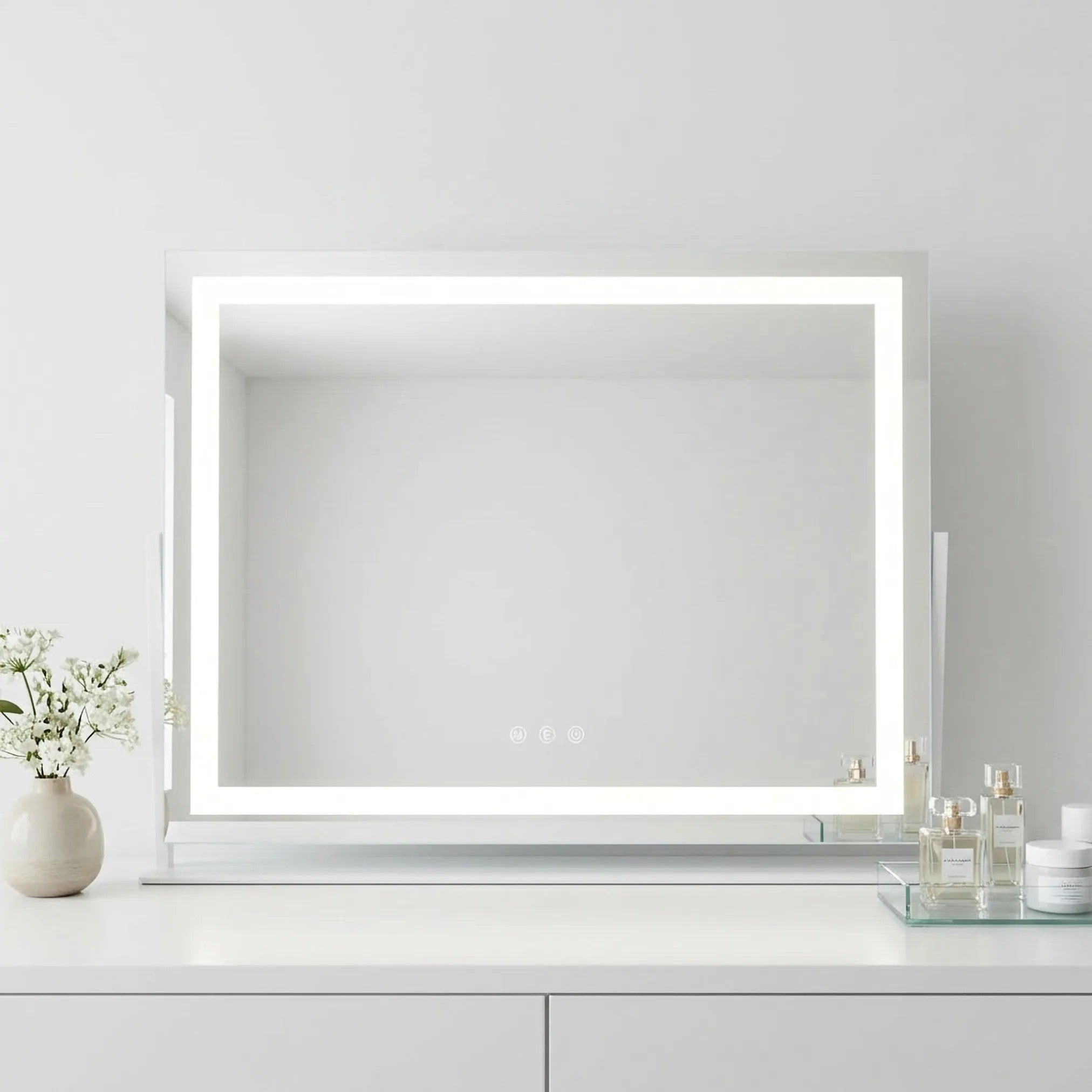 Lustro LED Studio White 58x45  3