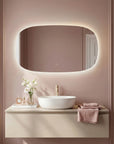 Lustro ścienne LED 100x60cm TOP-4  3
