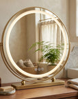 Lustro LED MAKE-UP L.Gold 50 cm  3