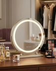 Lustro LED MAKE-UP L.Gold 40 cm  3