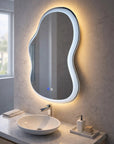 LUSTRO ŚCIENNE LED UNO DOUBLE 80x55 cm  3