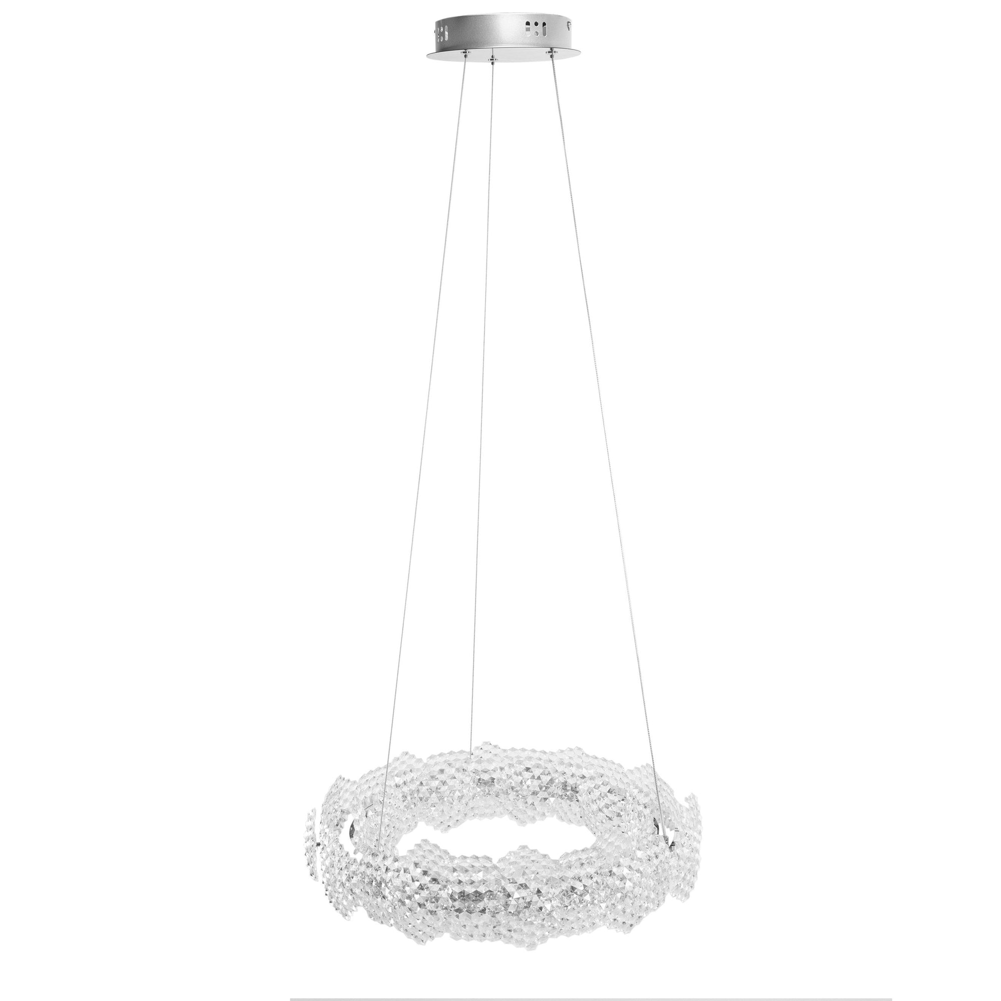Lampa Wisząca Led Ms016-cp Chrom 47cm  7