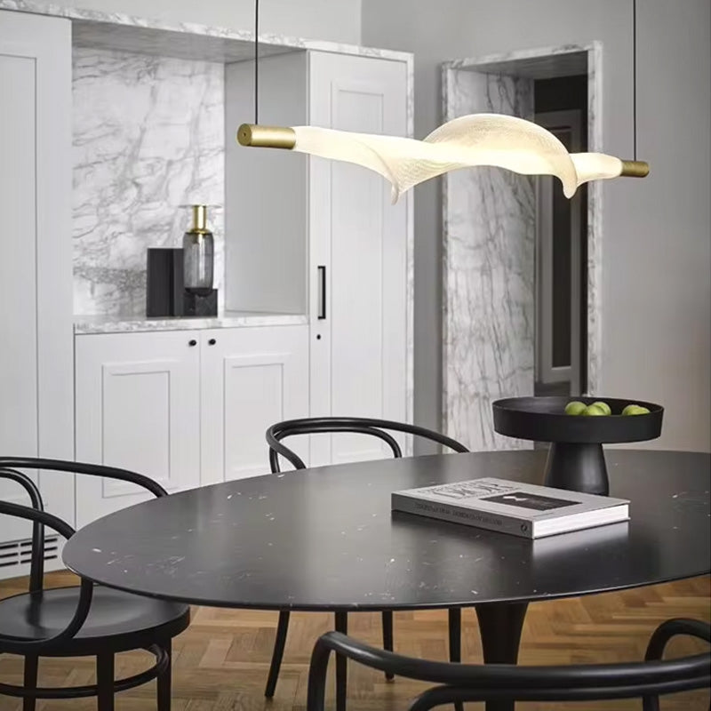 LAMPA SUFITOWA WISZĄCA LED APP1445-CP Złota  8