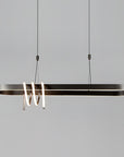 Lampa Wisząca Led Lhj040-cp 120 Cm Czarna  6