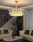 Lampa Kryształowa Wisząca APP1540-8CP60 Gold  5