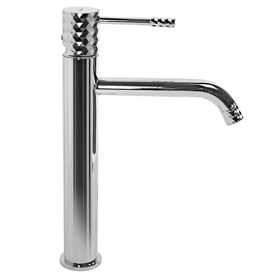 Bateria Umywalkowa Rea Lungo Diamond Chrom Wysoka  3