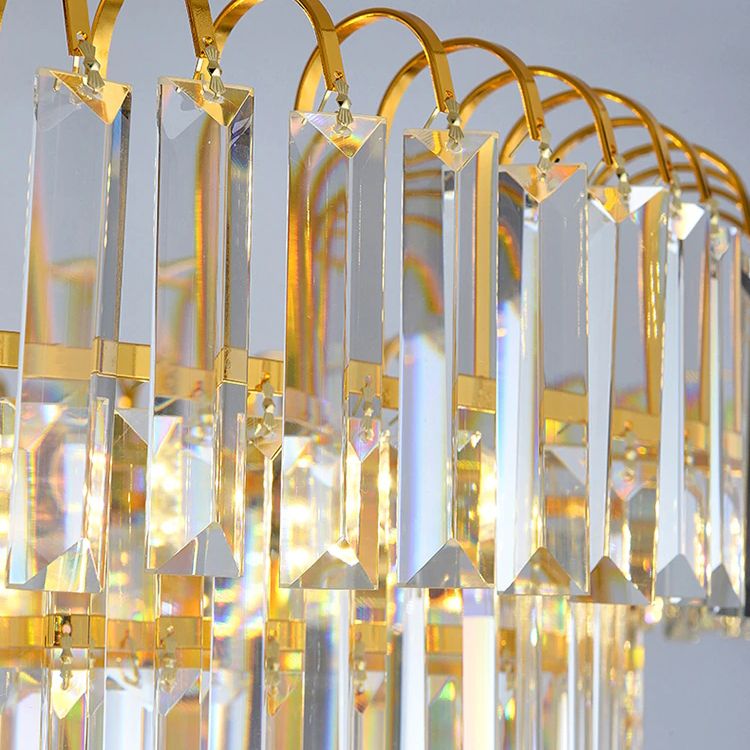 KRYSZTAŁOWA LAMPA SUFITOWA 312358 Złota