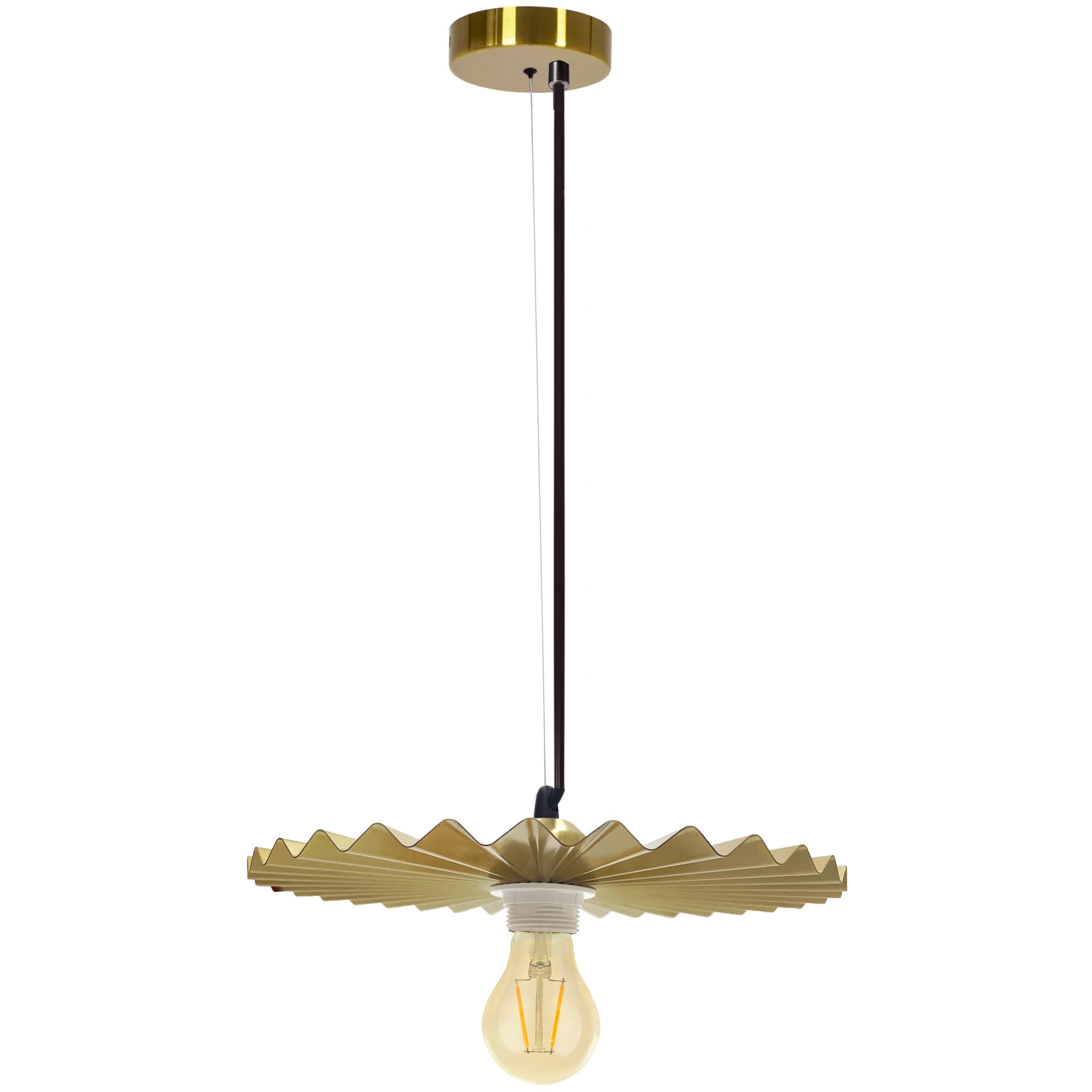 Lampa Sufitowa Wisząca APP1454-1CP Old Gold  4