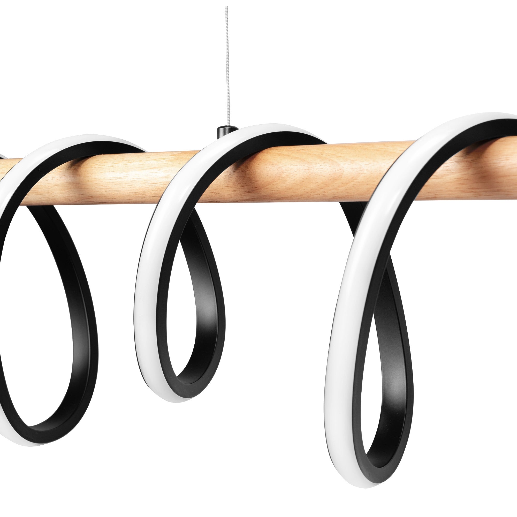 LAMPA SUFITOWA WISZĄCA LED APP1288-CP  4