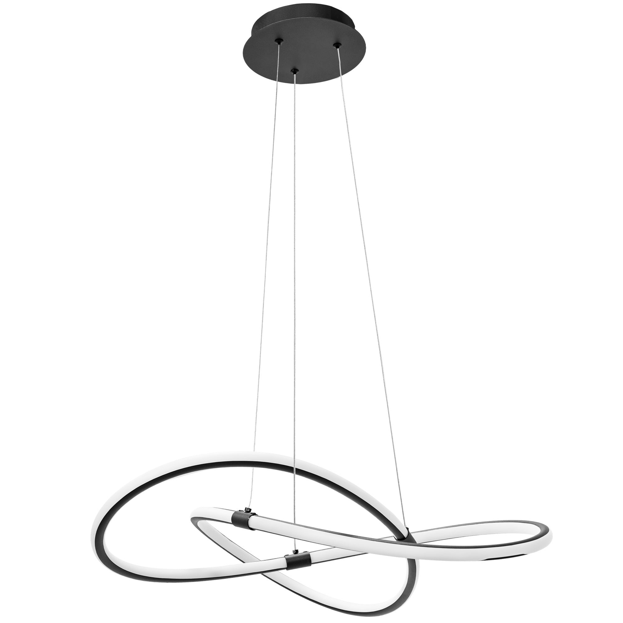 Lampa Wisząca APP1193-CP Czarna  4