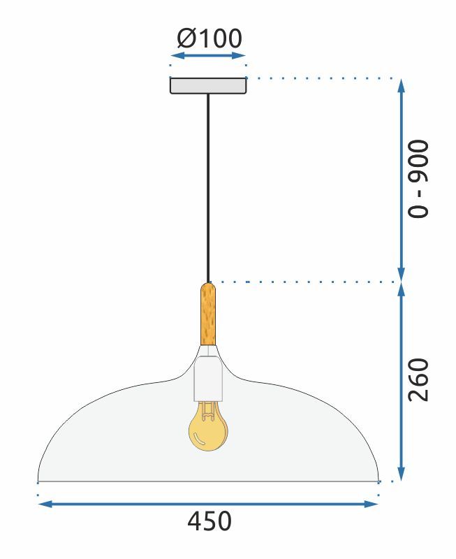 Lampa sufitowa ANZO APP180-1CP Biała