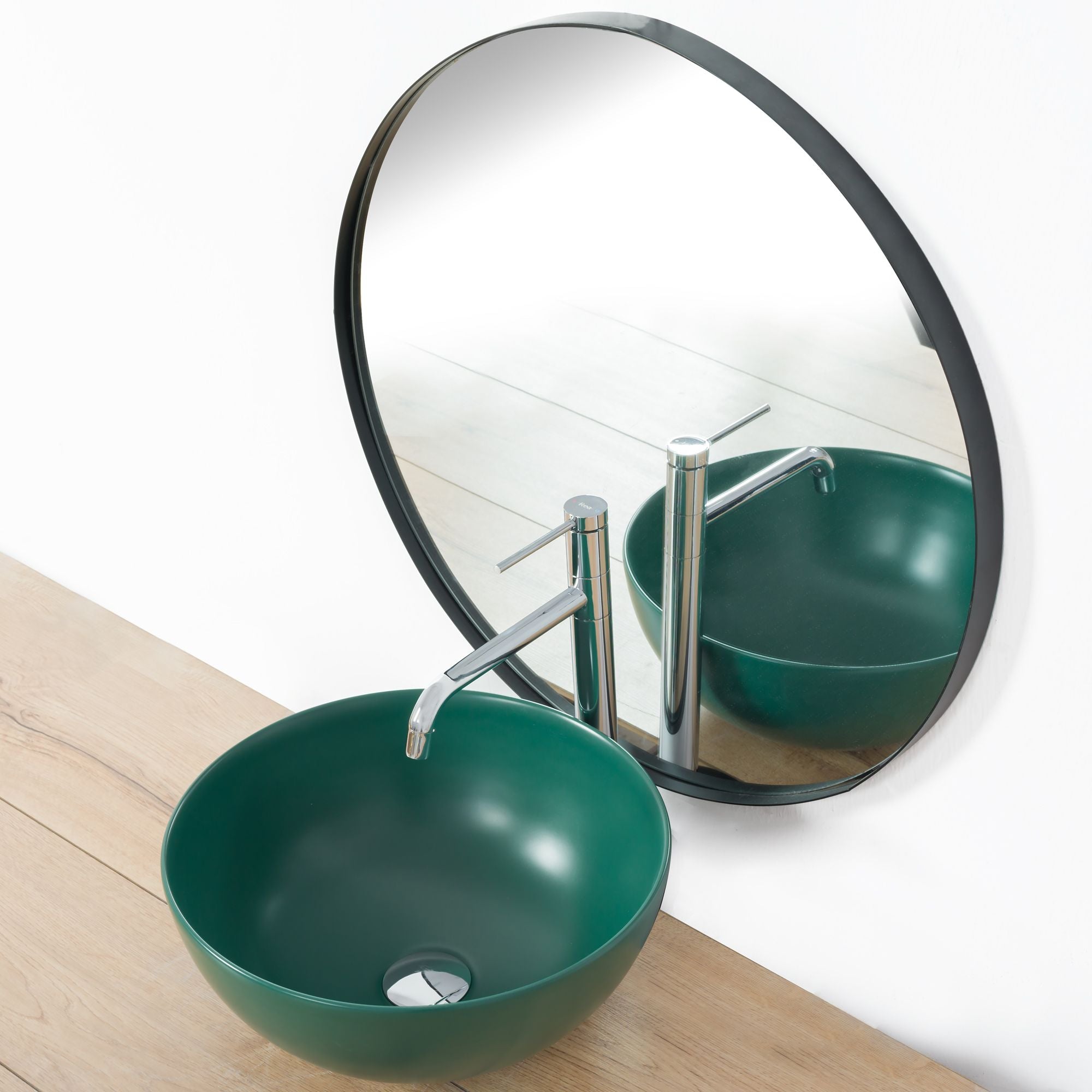 Bateria Umywalkowa REA LUGANO SLIM Chrom Wysoka