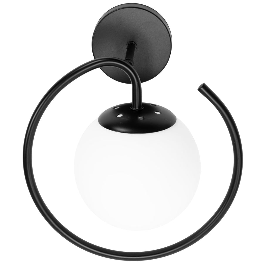 LAMPA ŚCIENNA KINKIET APP1152-1W Czarna