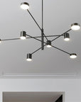 Lampa Sufitowa Nowoczesna 8-Ramienna APP598-8C