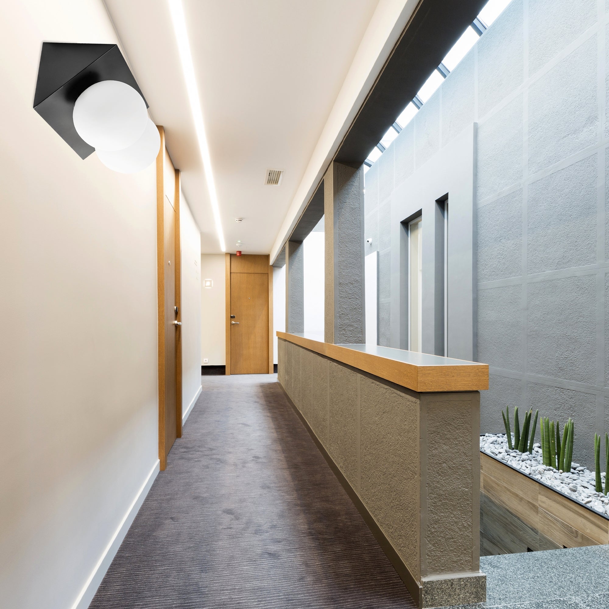 LAMPA ŚCIENNA KINKIET APP1230-2W Czarna  7