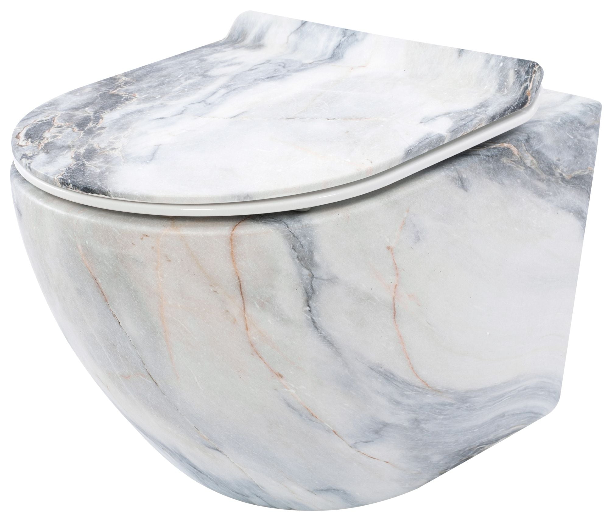 Misa WC podwieszana Carlos Slim Rimless Granit Matt